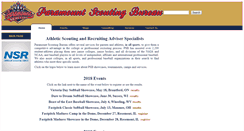 Desktop Screenshot of paramountscouting.com